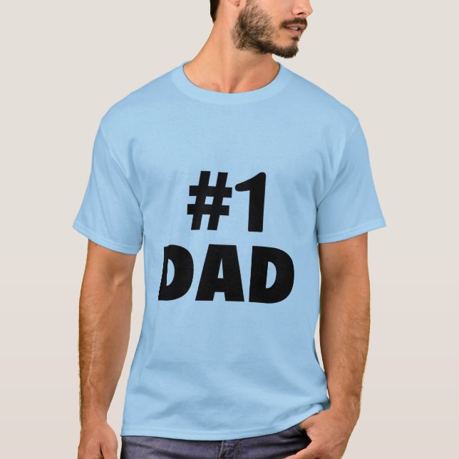 Pappa #1 t-shirt (Framsida)