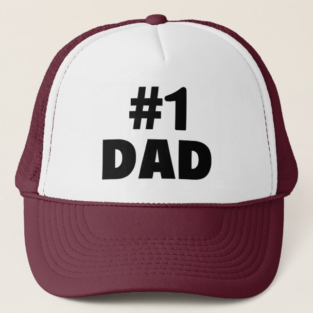 Pappa #1 truckerkeps (Framsida)