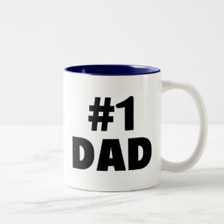 Pappa #1 Två-Tonad mugg