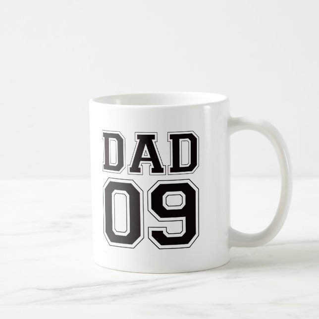 Pappa 2009 - Svart Kaffemugg (Höger)