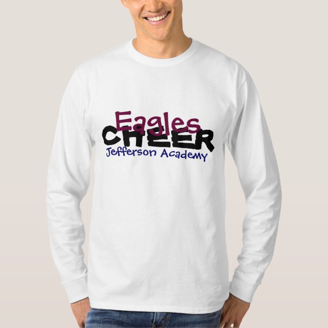 PAPPA 2012-13 för jubel för Jefferson Tee Shirt (Framsida)