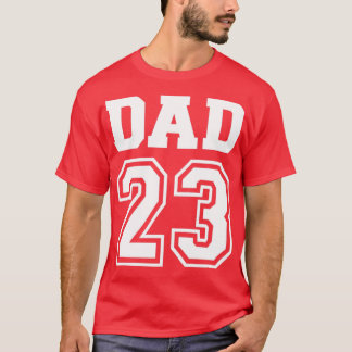 Pappa 2023 för ny pappa t shirt
