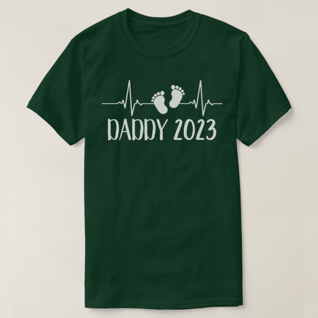 Pappa 2023-frekvenspuls t shirt (Design framsida)
