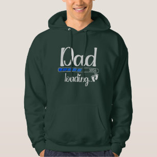 Pappa 2026 Graviditetsmeddelande Pappa 2026 Laddar Hoodie