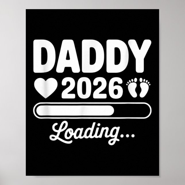 Pappa 2026 Loading Gravid Notification New Pappa Poster (Framsidan)