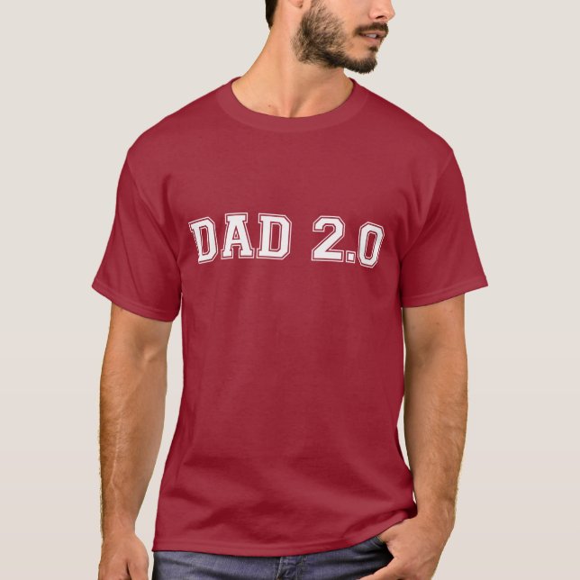 Pappa 2,0 tee shirt (Framsida)