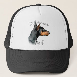 Pappa 2 för DobermanPinscher (blk) Truckerkeps