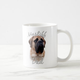 Pappa 2 för Mastiff (lisma) Kaffemugg