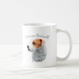 Pappa 2 för ParsonRussell Terrier Kaffemugg