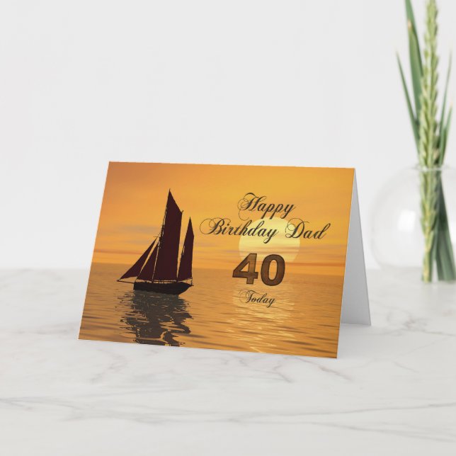 Pappa, 40:e årstidsjaktkortet kort (Framsida)