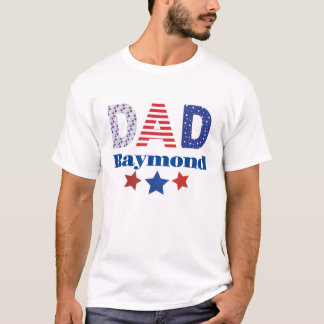 Pappa 4 juli Patriotic T-shirt