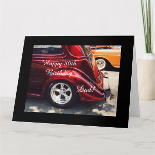 Pappa 80-årsdag kort
