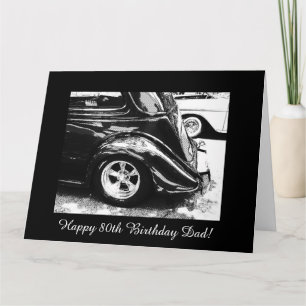 Pappa 80th födelsedag kort