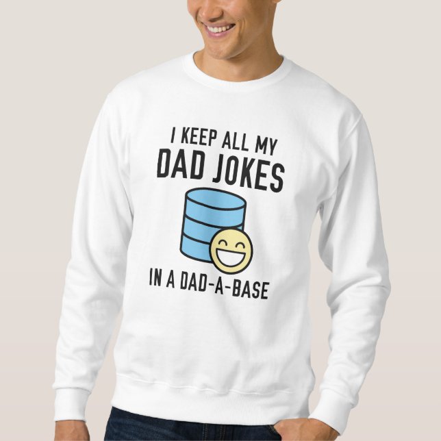 Pappa-A-bas Lång Ärmad Tröja (Framsida)