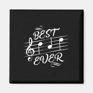 Pappa Aldrig Musik noter Musician Fars dag Magnet