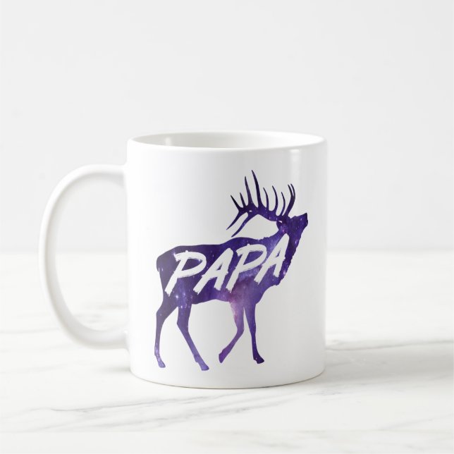 Pappa Älg  Kaffemugg (Vänster)