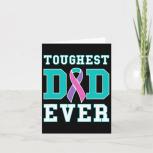 Pappa Alltid - Sköldkörtelcancer Fars Dag Present Kort