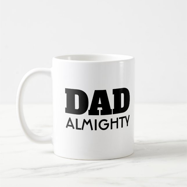 Pappa Almighty Pappor Kaffemugg (Vänster)