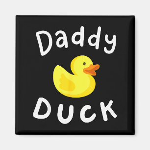 Pappa Anka Födelsedag Gummi Anka Älskare Familj Ma Magnet