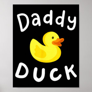 Pappa Anka Födelsedag Gummi Anka Älskare Familj Ma Poster