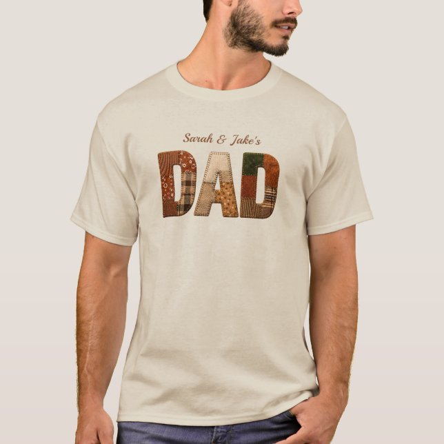Pappa Anpassad T-Shirt - Barnpresent (Framsida)