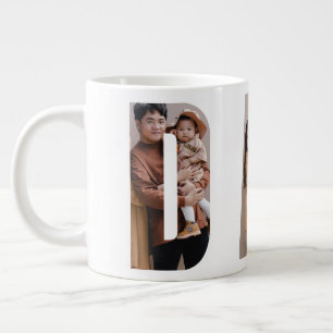 PAPPA Anpassade Foto ramar Fars dag B-dagar Jumbo Mugg