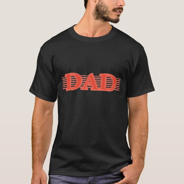Pappa Anpassningsbar T-Shirt (Framsida)