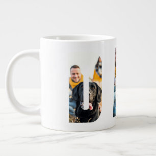 Pappa Anpassningsbara Foto Ramar Fars Dag Födelsed Jumbo Mugg