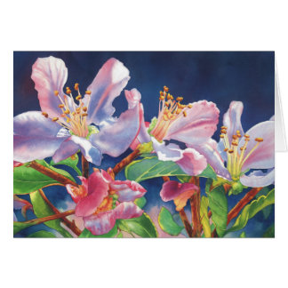 Pappa Apple träd Hälsningskort