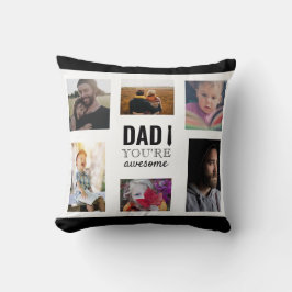 pappa är du kollage typografi av fantastisk fars d kudde