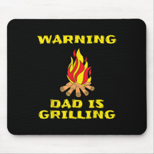Pappa är en grillande gåva till Fars dag Bbq Gif Musmatta