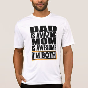 PAPPA ÄR FANTASTISK ÄR BÅDE FANTASTISK. T SHIRT