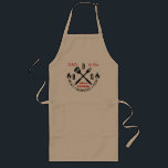 Pappa är Grill Far Apron Långt Förkläde<br><div class="desc">En anpassningsbar för din grillmästare. Anpassa det med namn eller lägga fram det för Pappa, gör en underbar Fars dag-gåva! (Vector skapat av macrovector - www.freepik.com). Det är enkelt att anpassa plattan med färg i text, teckensnitt och teckensnitt. Inte exakt vad du är tittar för? Alla våra produkter kan vara...</div>