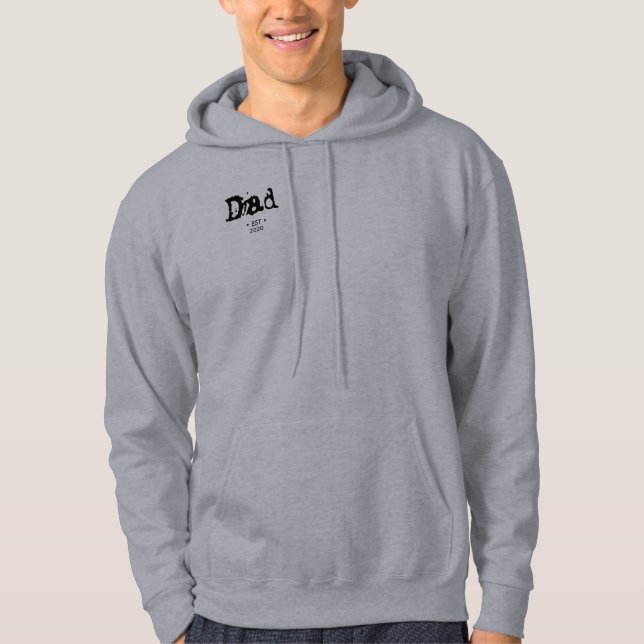 Pappa år hoodie (Framsida)
