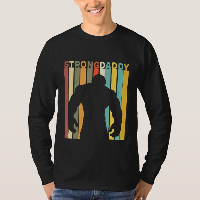 Pappa är inte en Pappa-bod utan en kram T Shirt (Framsida)