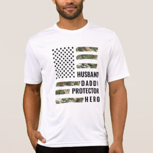 Pappa är min beskyddare Black ( Fars dag Gift T Shirt