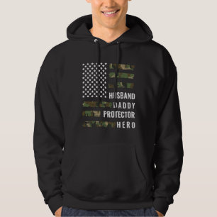Pappa är min beskyddare ( Fars dag Gift Hoodie