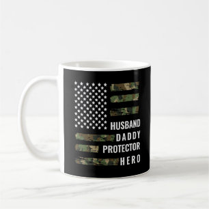 Pappa är min beskyddare ( Fars dag Gift Kaffemugg