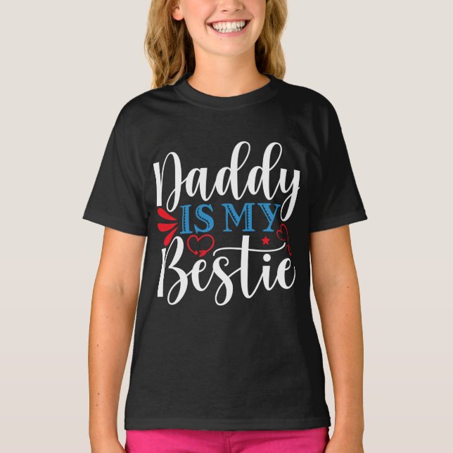 Pappa är min bestie T-Shirt (Framsida)