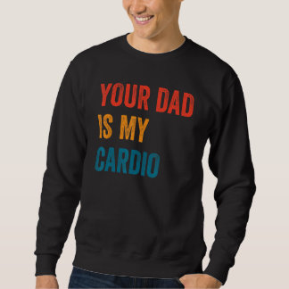 Pappa är min Cardio 2 Lång Ärmad Tröja