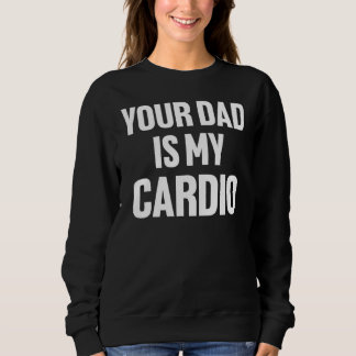 Pappa är min Cardio Fars dag Womens Manar Kid T Shirt