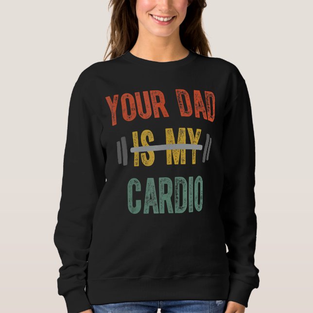 Pappa är min Cardio Manar Far-dag T Shirt (Framsida)
