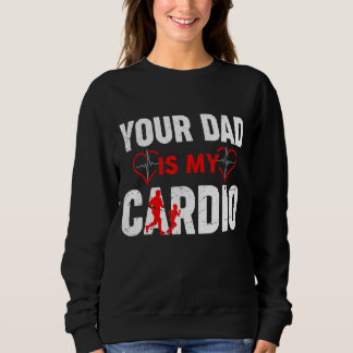 Pappa är min Cardio Pappa & Son Fars dag T Shirt