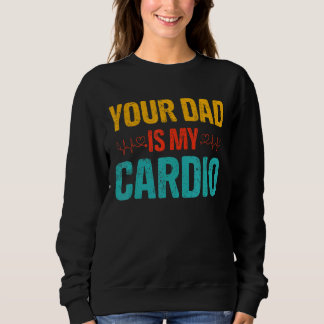 Pappa är min Cardio Romantic Par-kostym för T Shirt