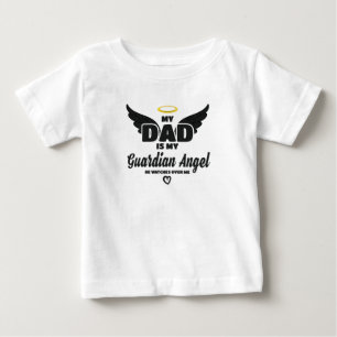 Pappa är min guardiska ängel vaknar över mig i t shirt