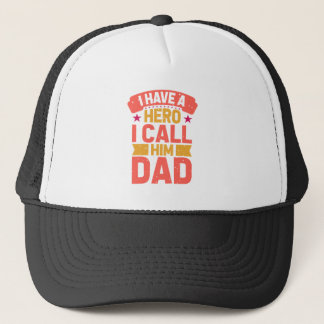 Pappa är min Hero Birthday eller Fars dag Ballcap Keps