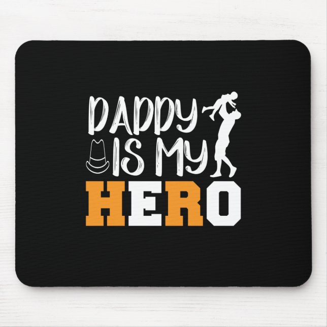 Pappa är min Hero Musmatta (Framsidan)