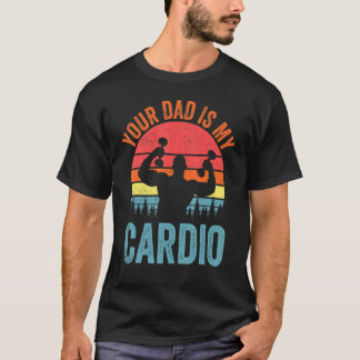 Pappa är min hjärna som säger romska relationer t shirt