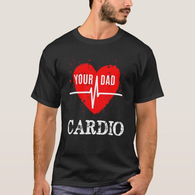 Pappa är min hjärna t shirt (Framsida)