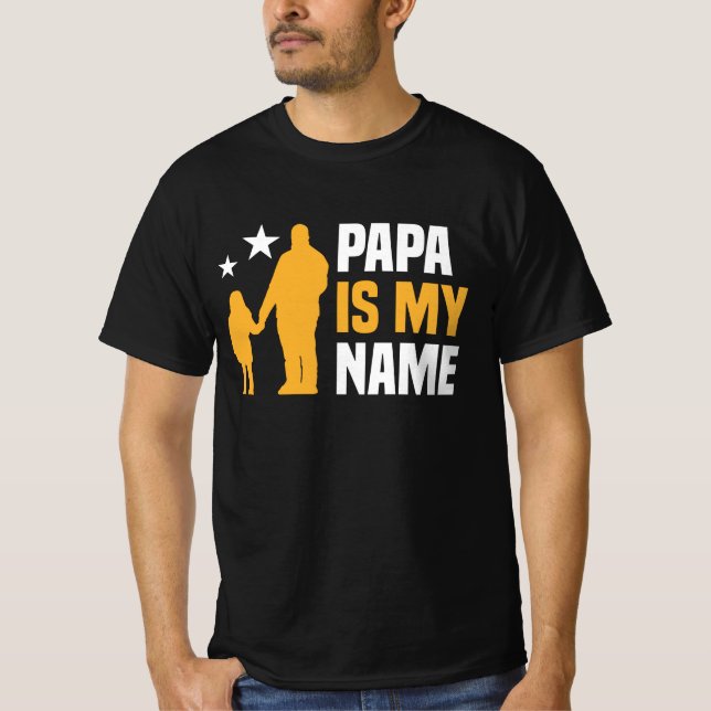 Pappa är min Namn Manar T Shirt (Framsida)